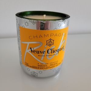 Veuve Clicquot recycled into scented wax candle